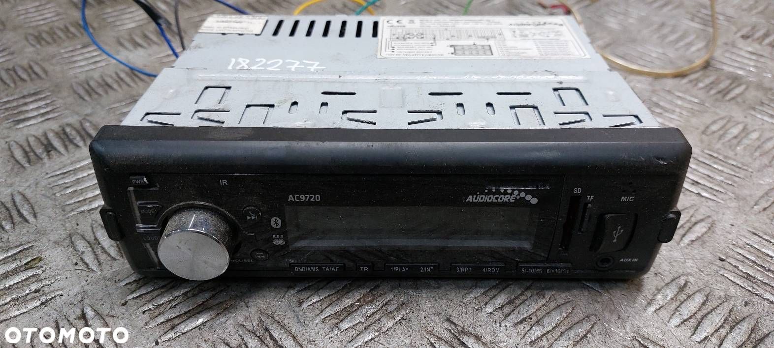 RADIO ODTWARZACZ RADIO AUDIOCORE AC9720 SD AUX BLUETOOTH - 1