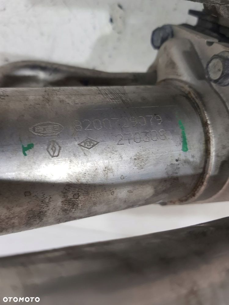 CHŁODNICA SPALIN ZAWÓR EGR 8200729079 NISSAN RENAULT DACIA 1.5 DCI - 9