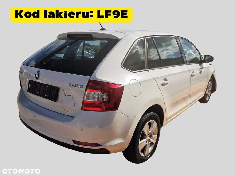 Skoda Rapid Spaceback 2016 Silnik 1.2 TSI (CJZC) 90 KM (66 kW) LF9E Na części silnik, drzwi, klapa bagażnika, zderzak, lampa - 3
