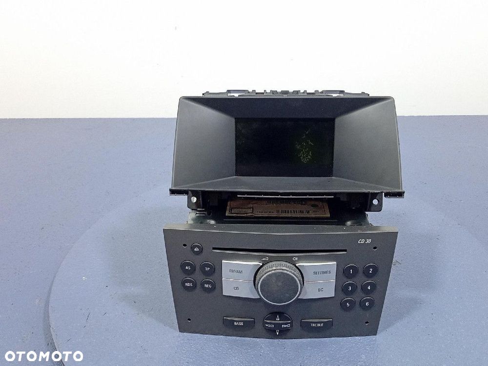 OPEL ASTRA III H RADIO FABRYCZNE OEM CD 30 WYŚWIETLACZ 93183902 - 1