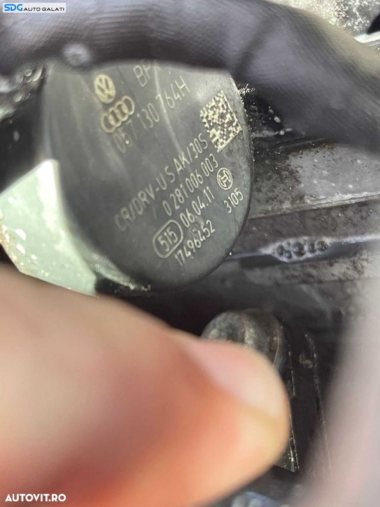 Rampa Presiune cu Senzor Senzori Regulator Skoda Octavia 2 2.0 TDI CLCA CLCB CFHC CFHF 2008 - 2013 Cod 03l089M 057130764H [C4877] - 3