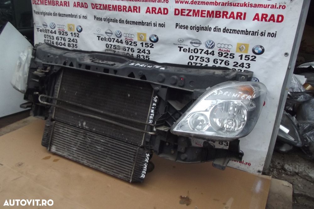 Radiator Apa Mercedes Sprinter W906 2006-2013 radiator intercooler - 1