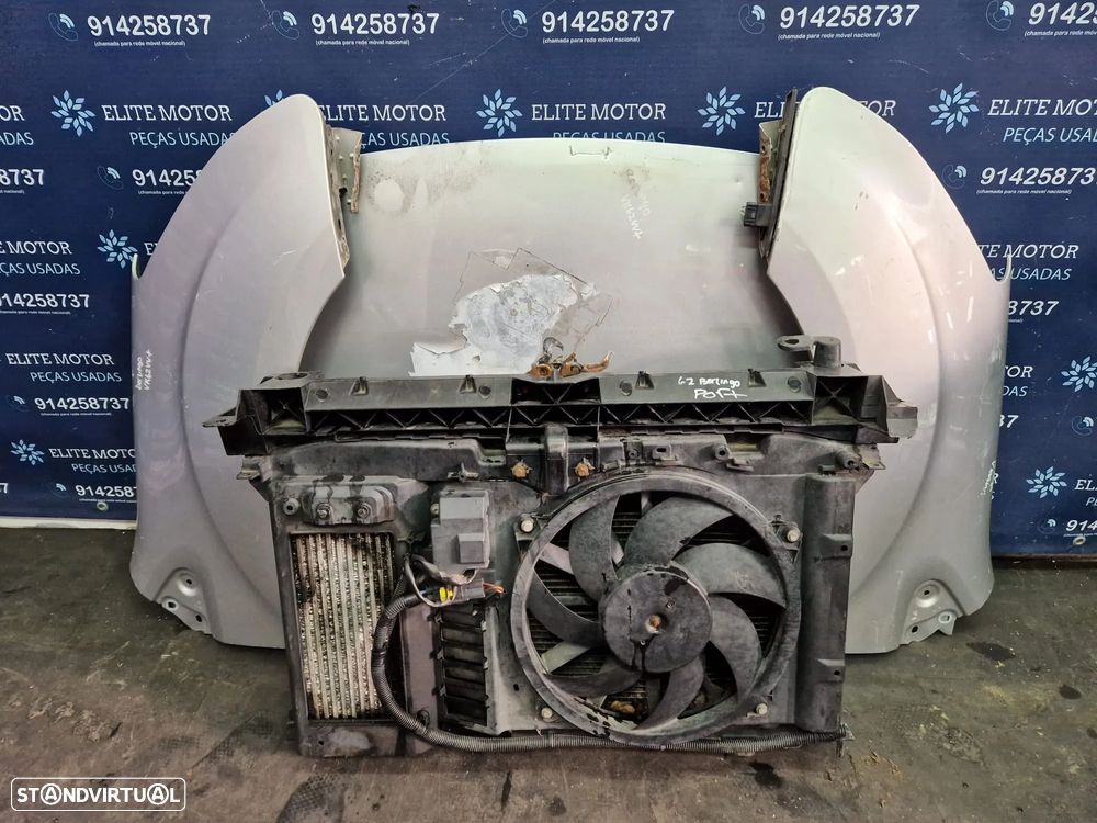 Frente completa usada CITROEN BERLINGO B9 2012 1.6 HDI capot parachoques guardalamas oticas radiador - 8