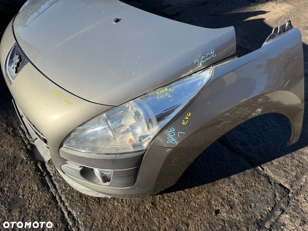 Przód kompletny Peugeot 3008 I 1.6 HDI  EVG komplet - 5