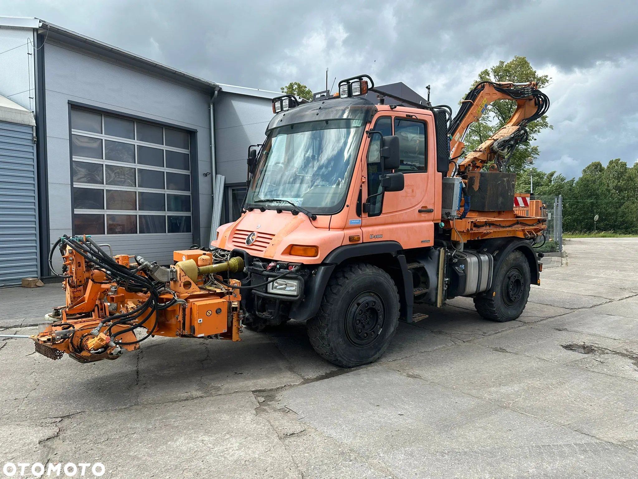 Mercedes-Benz Unimog 405/12 kosiarka, 2008rok, 4x4, 238KM, Mulag - 9