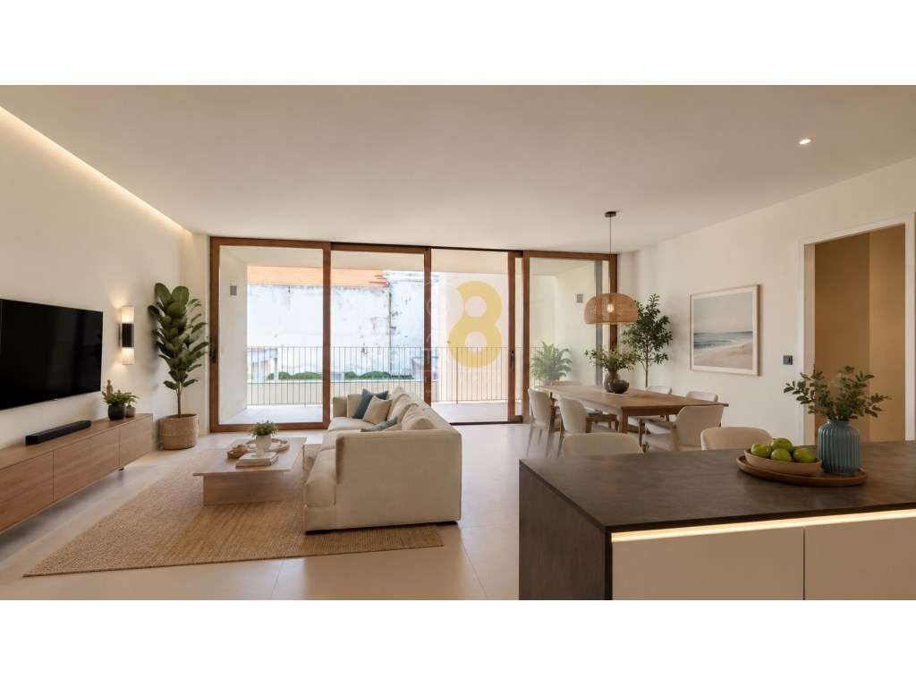 T2 de Luxo para Arrendamento | Matosinhos Sul | Antiga Fábrica do P... - Grande imagem: 3/25