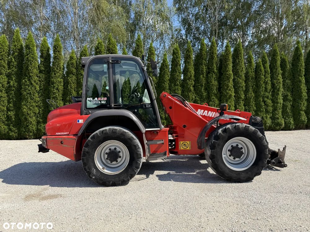 Manitou MLA 628 120 LSU / TELESKOP / 2009 ROK / 6 METRÓW 2,8 T / ORYGINAŁ / SZYBKA / SPROWADZONA Z NIEMIEC / PIĘKNIE UTRZYMANA / BEZ DPF I ADBLUE / 627 625 27T 3550 3560 4560 4580 T TM 180 220 JCB - 6