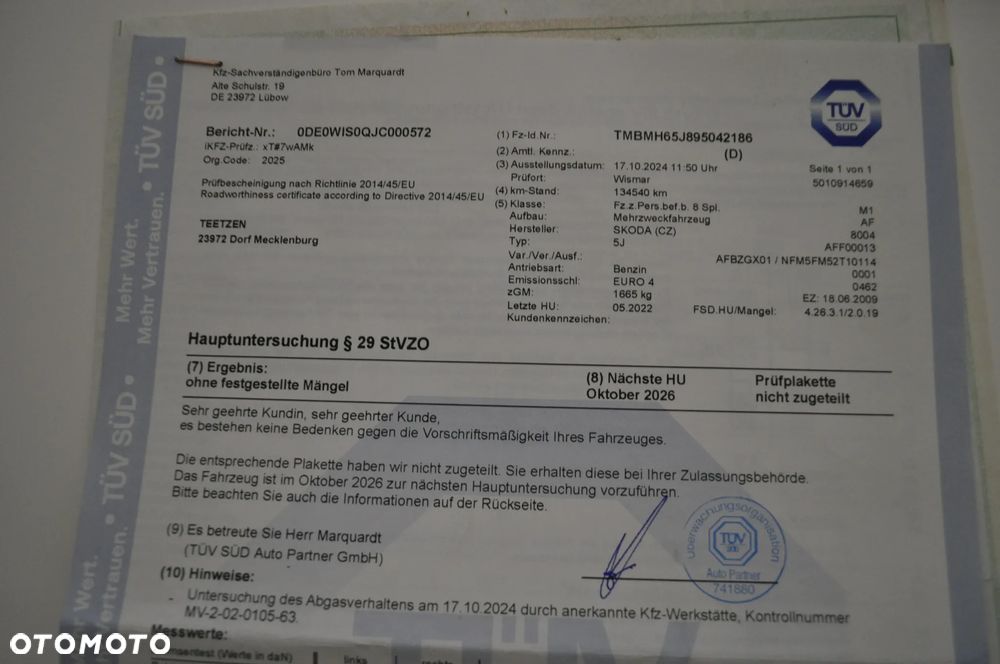 Skoda Roomster 1.2 Ambition - 37