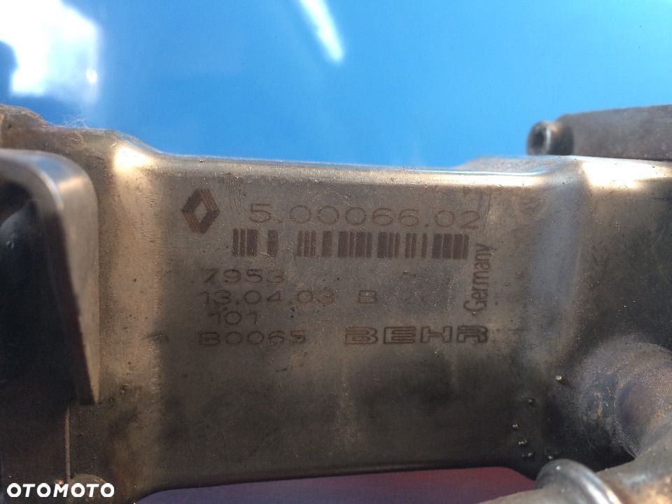 CHŁODNICA SPALIN EGR RENAULT SCENIC II 1.9CDI - 4