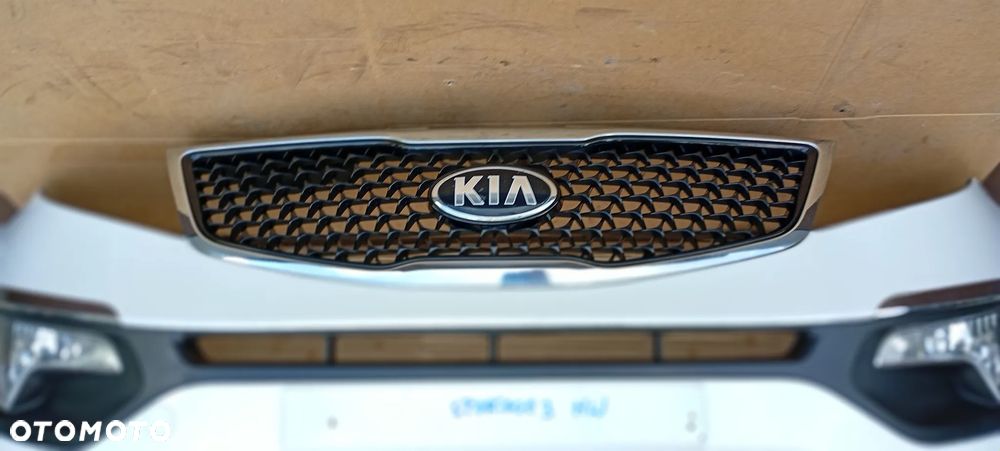 Zderzak przód przedni kompletny grill halogeny KIA Sportage III 3 Lift HW - 7