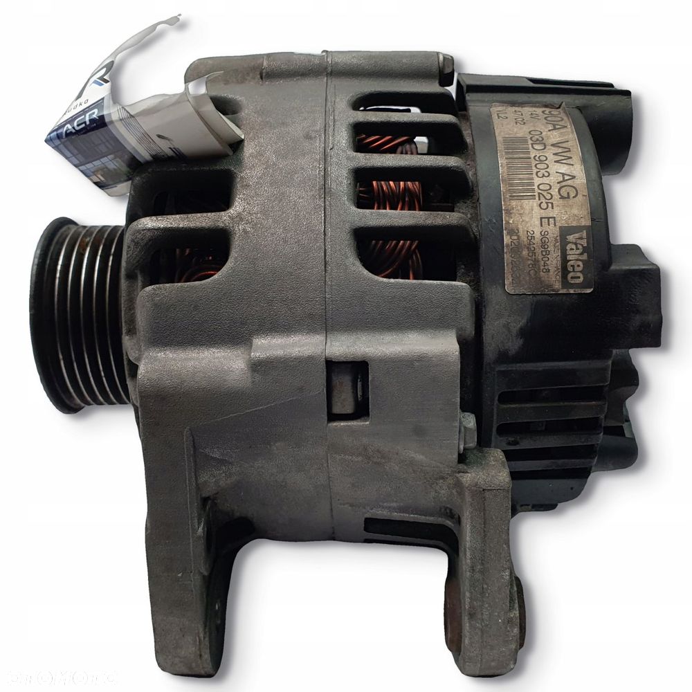 ALTERNATOR VW Polo IV Seat Ibiza IV Fabia II 1.2 12V 03D903025E valeo 90A - 3