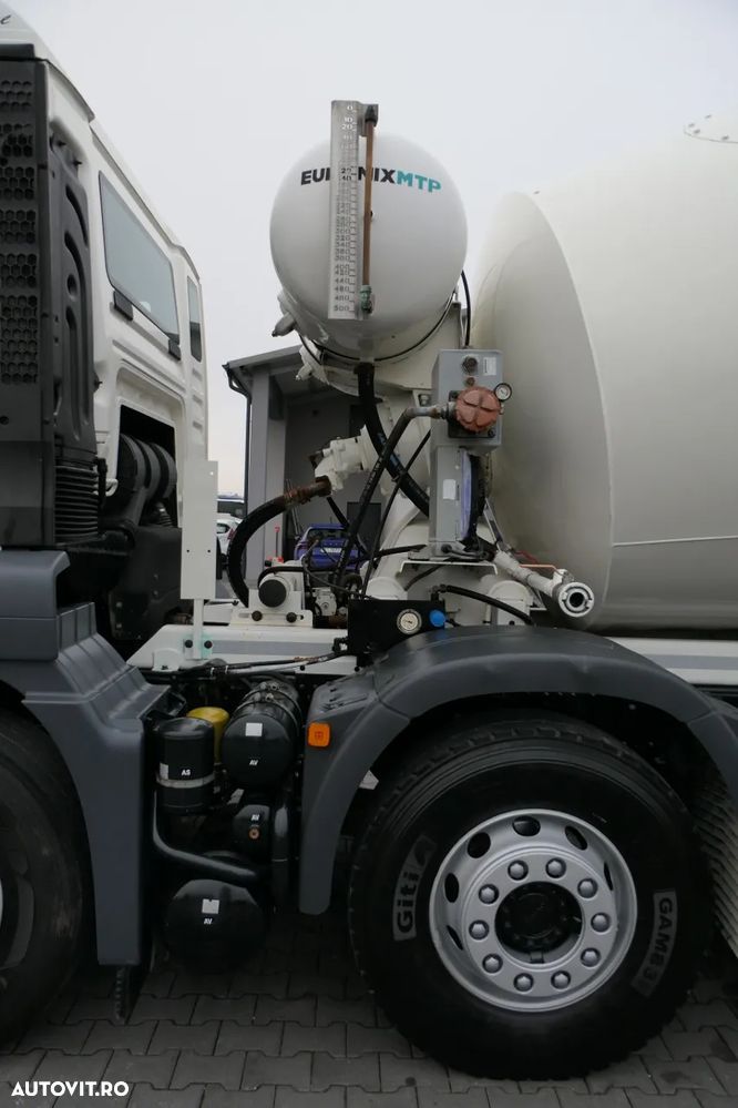 MAN TGS 32.420 / 8x4 / BETONIERĂ / MIXER 9 M3 / EURO 6 - 18