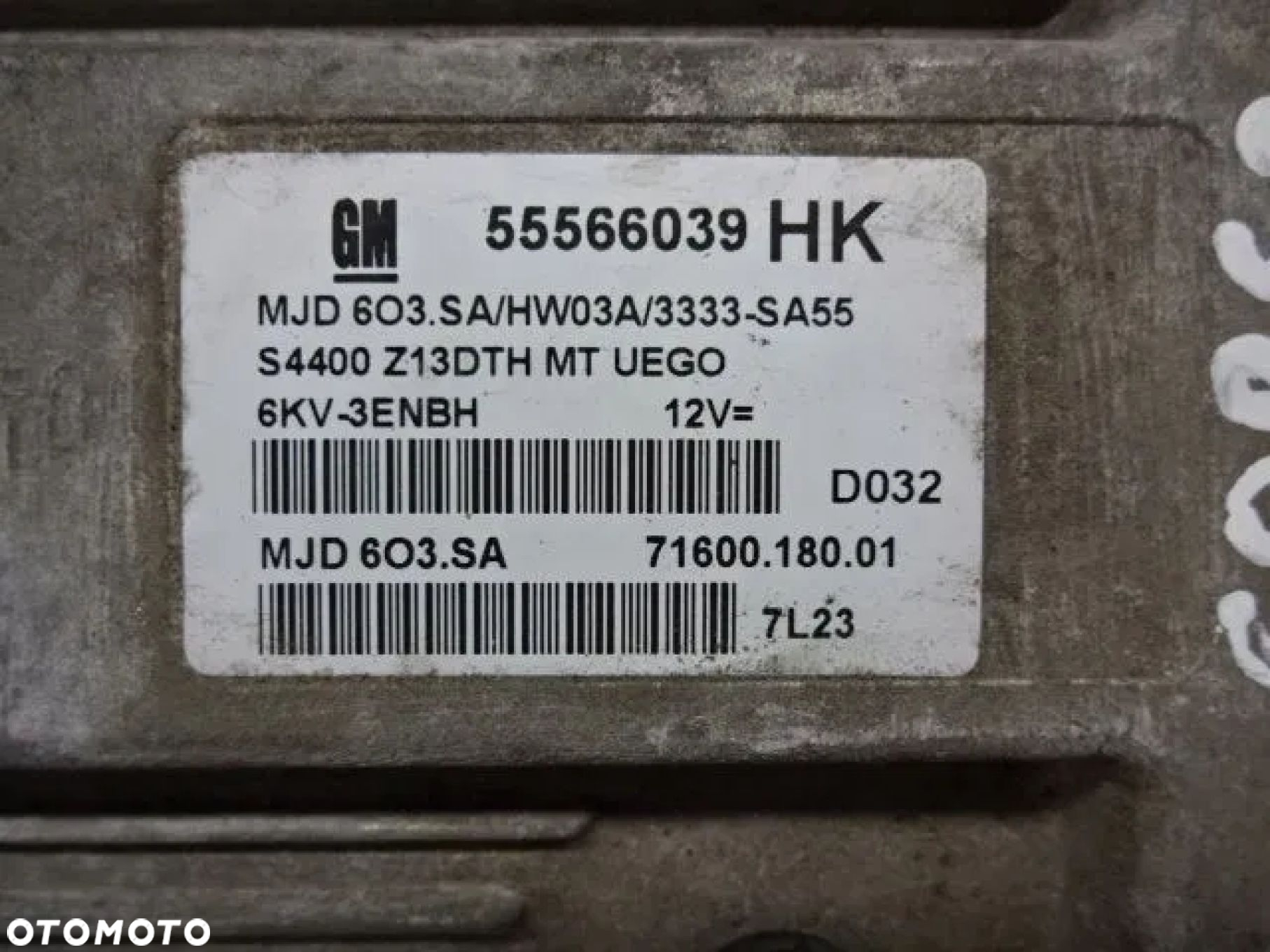 OPEL CORSA D 1.3 CDTI STEROWNIK SILNIKA - 2