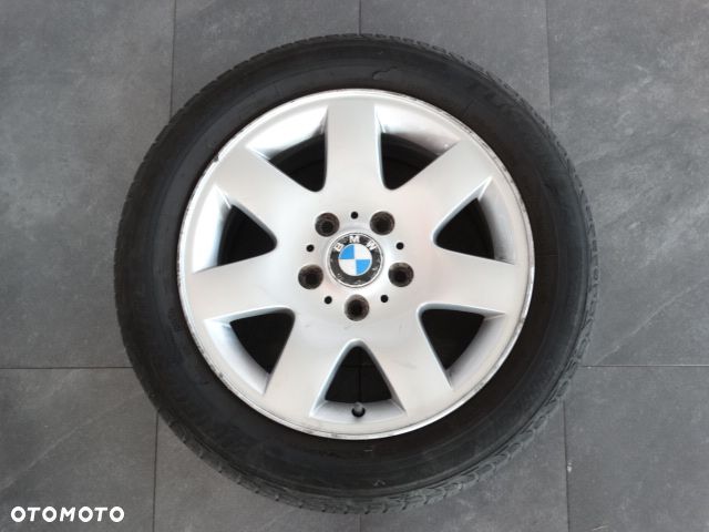 BMW Felgi Koła Aluminiowe 16 Lato 7Jx16H2 ET47 5x120 Opony Continental SportContact2  205/55R16 91W Bridgestone  Turanza T001  205/55R16 91V BMW 3 E36 E46 E90 Z3  316i 318d 318i 320i 320d 232i 325i 328i 330d 330i 330d - 1