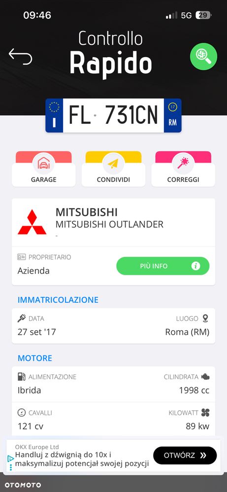 Mitsubishi Outlander 2.0 4WD Top - 25