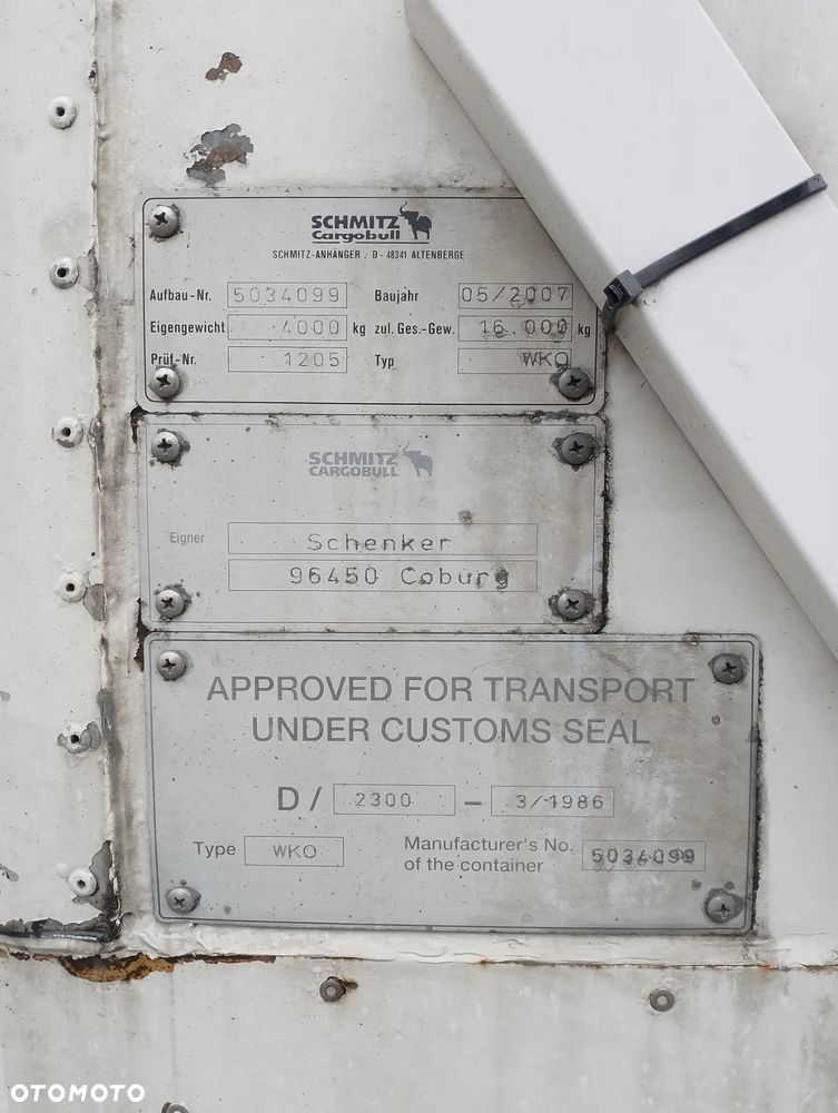 Schmitz Cargobull kontener - 9