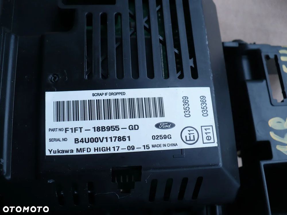 FOCUS MK3 III LIFT LICZNIK F1ET10849BLK ORYGINAL - 7