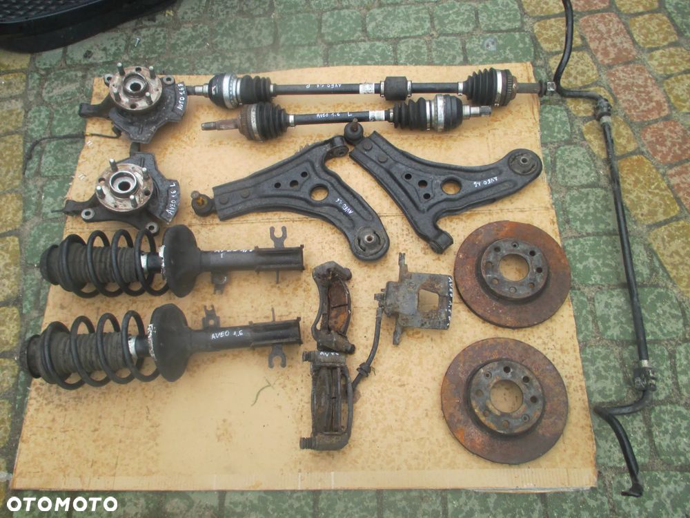 macperson piasta  wahacz chevrolet Aveo 1.2 - 2
