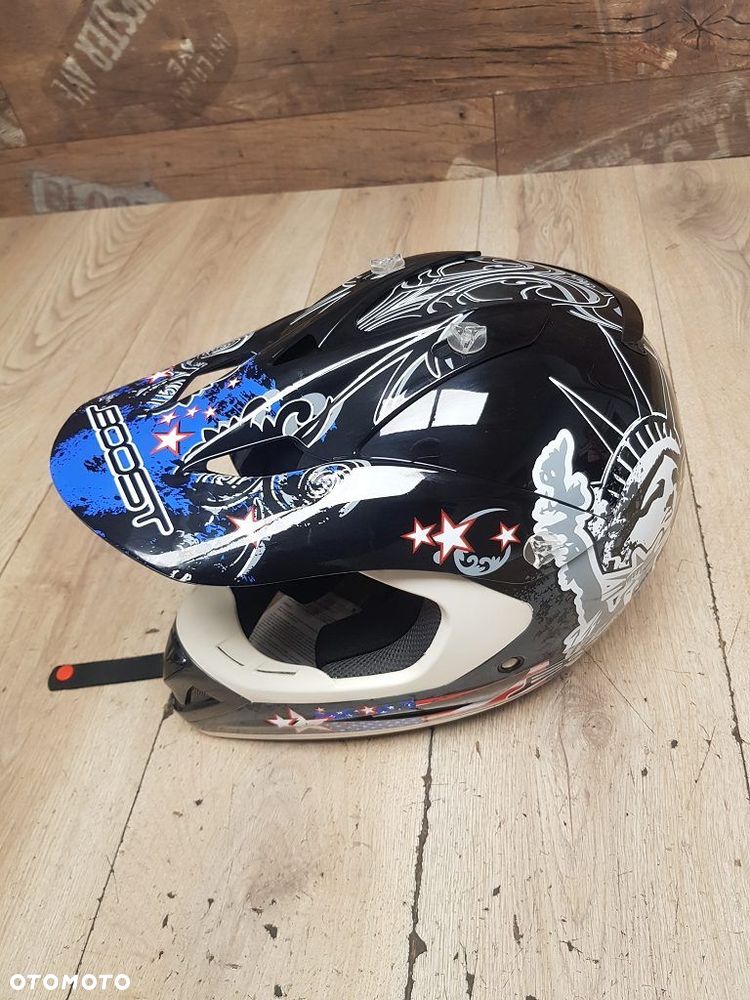 Kask motocyklowy Boost Off-Road Cross Enduro Quad  rozmiar L 59-60 - 2