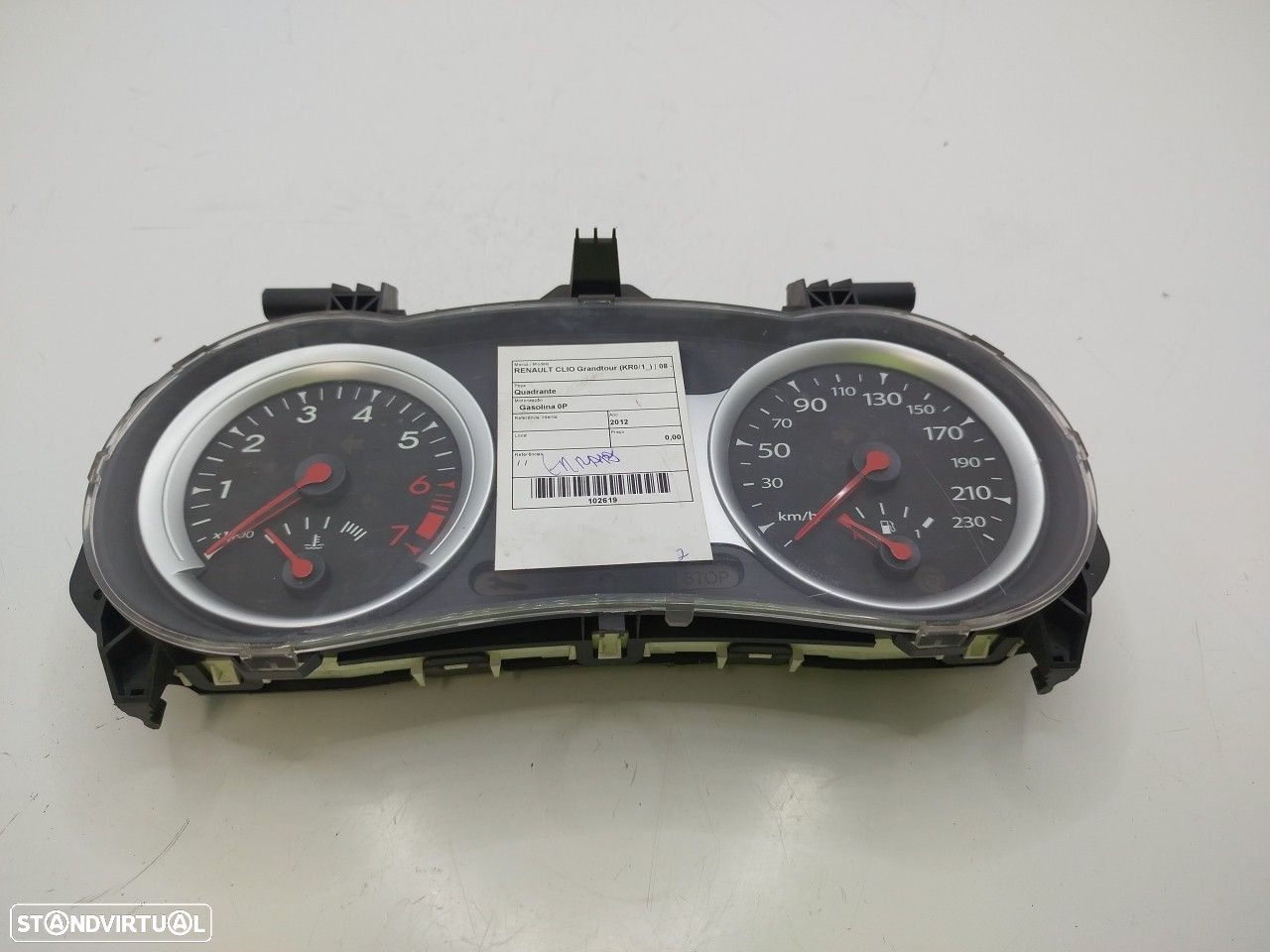 Quadrante/ Painel De Instrumentos Renault Clio Grandtour (Kr0/1_) - 4