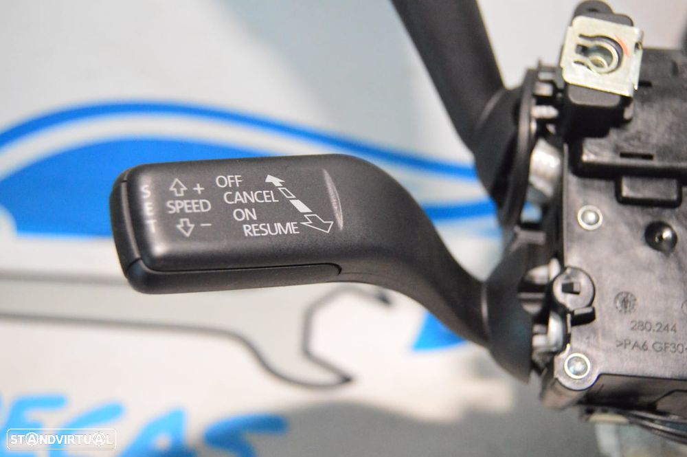 FECHO FECHADURA COLUNA DIREÇÃO DIRECÇÃO COMANDOS MULTIFUNÇÕES COMUTADOR COMUTADORES MANETE MANETES VW VOLKSWAGEN 1K0905851B 1K0905851 5K0905865 5K0953502R 5K0953502 5K0953501BA 5K0953501 VW VOLKSWAGEN SHARAN II 2 MK2 7N1 7N2 - 5