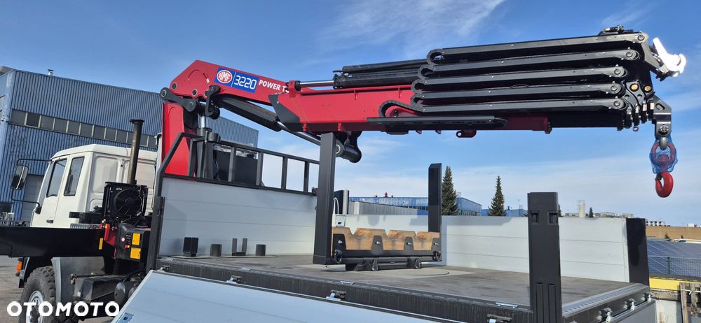 MAN LE 4x4 + nowy żuraw crane HDS HMF 3220-K5 RCS - 3