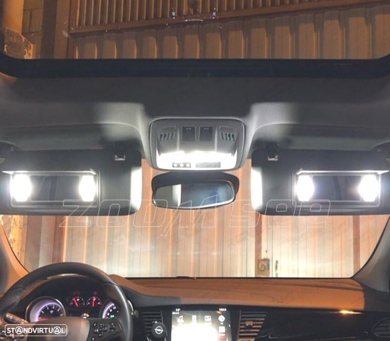 KIT COMPLETO 11 LAMPADAS LED INTERIOR PARA FIAT LINEA 07-14 - 4