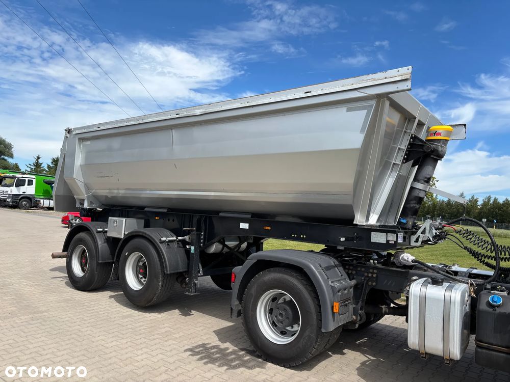Reisch RHKS-2_SR-06 naczepa wywrotka 2 osie szeroki rozstaw osie 10 ton , DMC zestawu 38 ton (nie SCHMITZ , Schwarzmuller, Carnehl , Meiller, Langendorf). stalowa, do robót ziemnych - 3