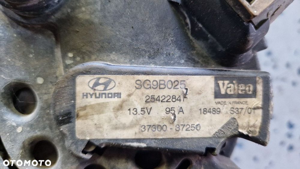 HYUNDAI SONATA IV 2.4 V6 ALTERNATOR 37300-37250 - 6