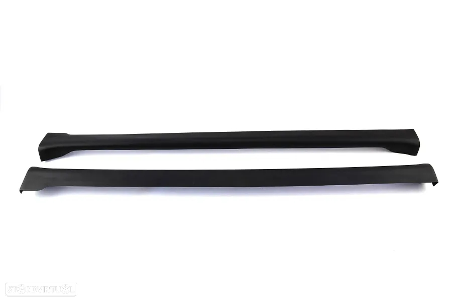 Kit completo para VW Golf 4 / IV 98-03 R32 look em plástico ABS e fibra (para-choques frontal + traseiro + embaladeiras + aileron) - 36