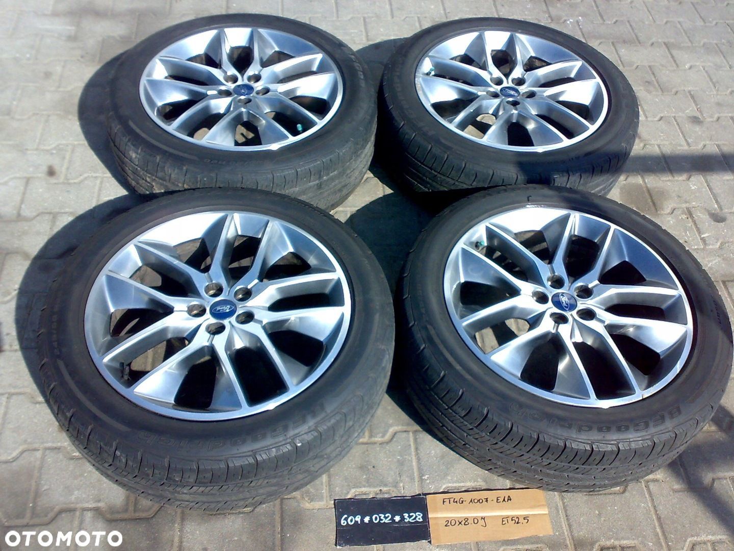 FORD EDGE TITANIUM MK2 KOŁA ORGINAŁ ALU FELGI CZUJNIKI TPMS 20 - 1