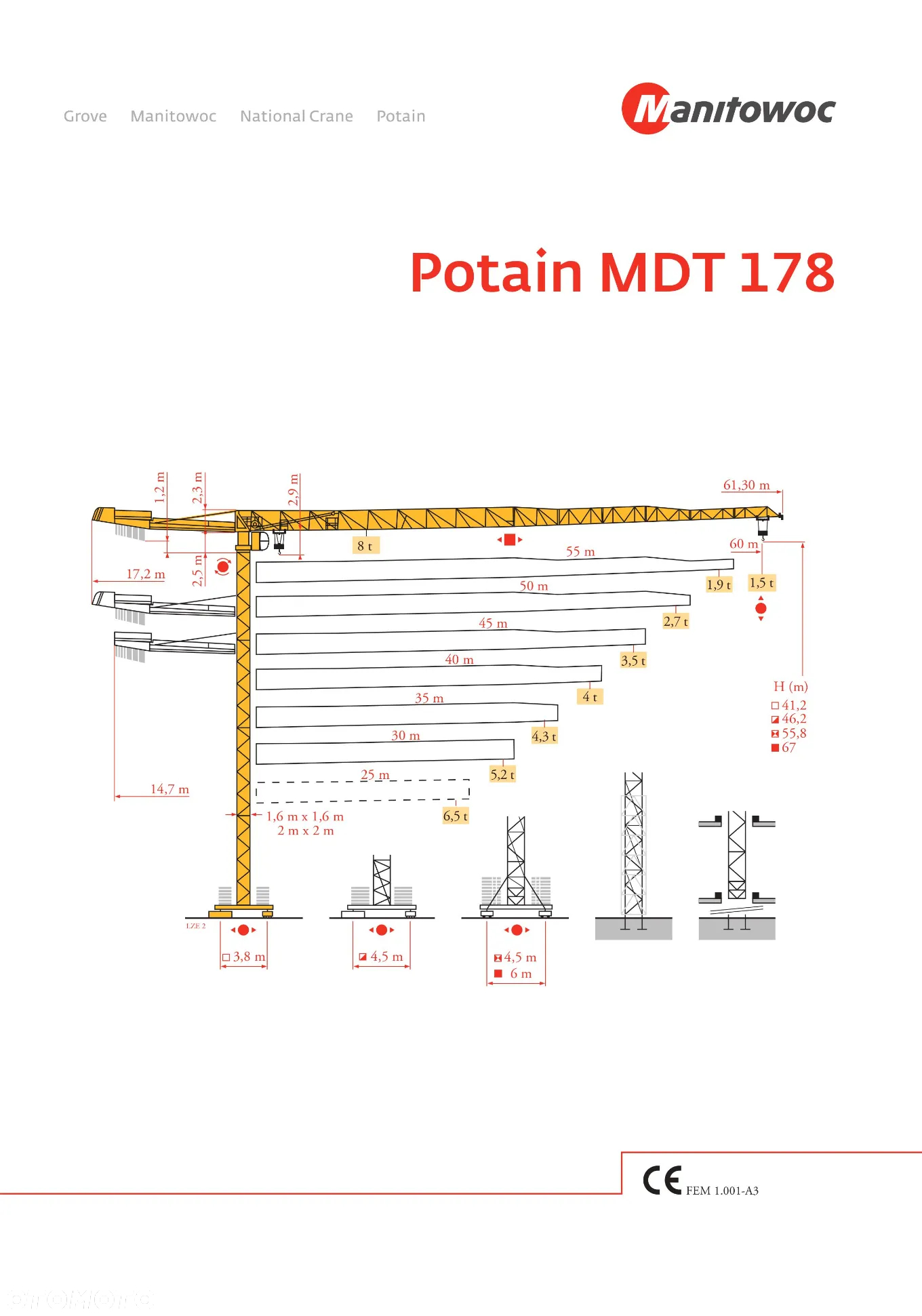 Potain MDT 178 - 14
