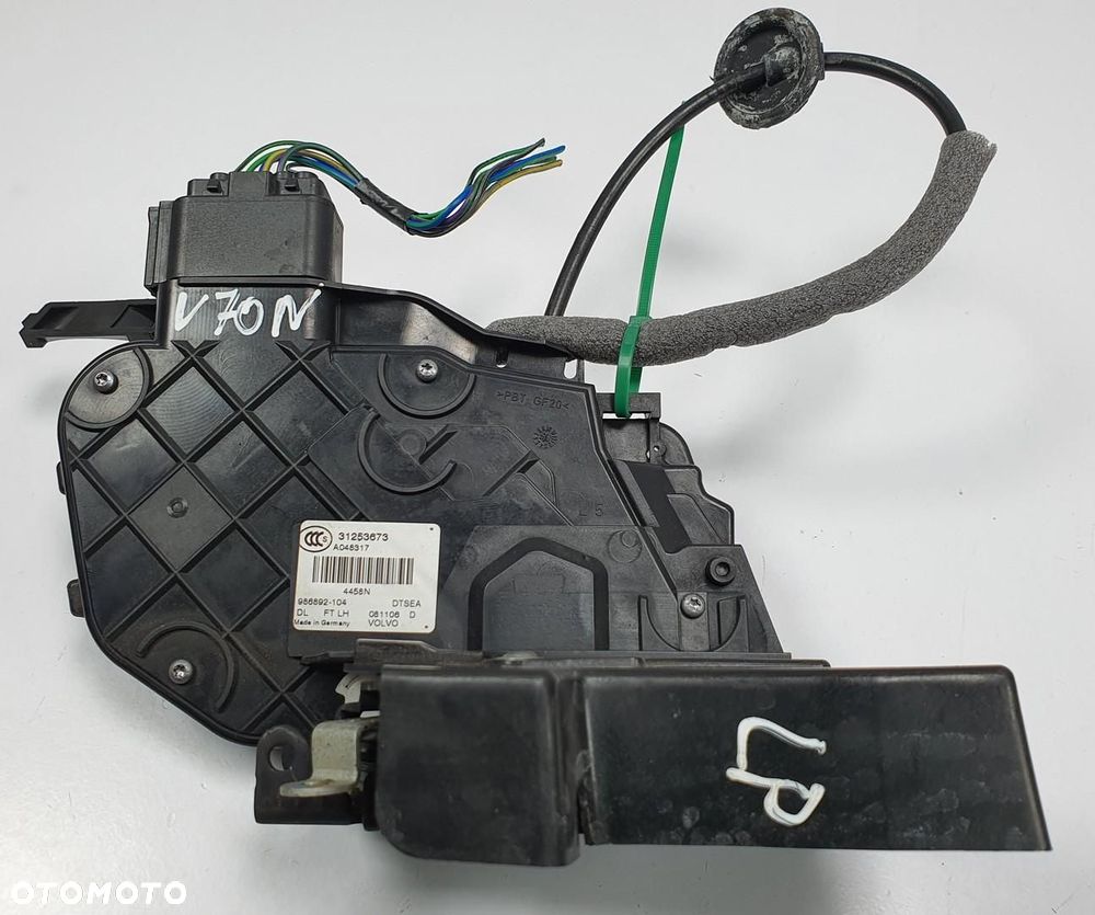 ZAMEK DRZWI LEWY PRZÓD VOLVO V70 III 31253673 EUROPA - 1