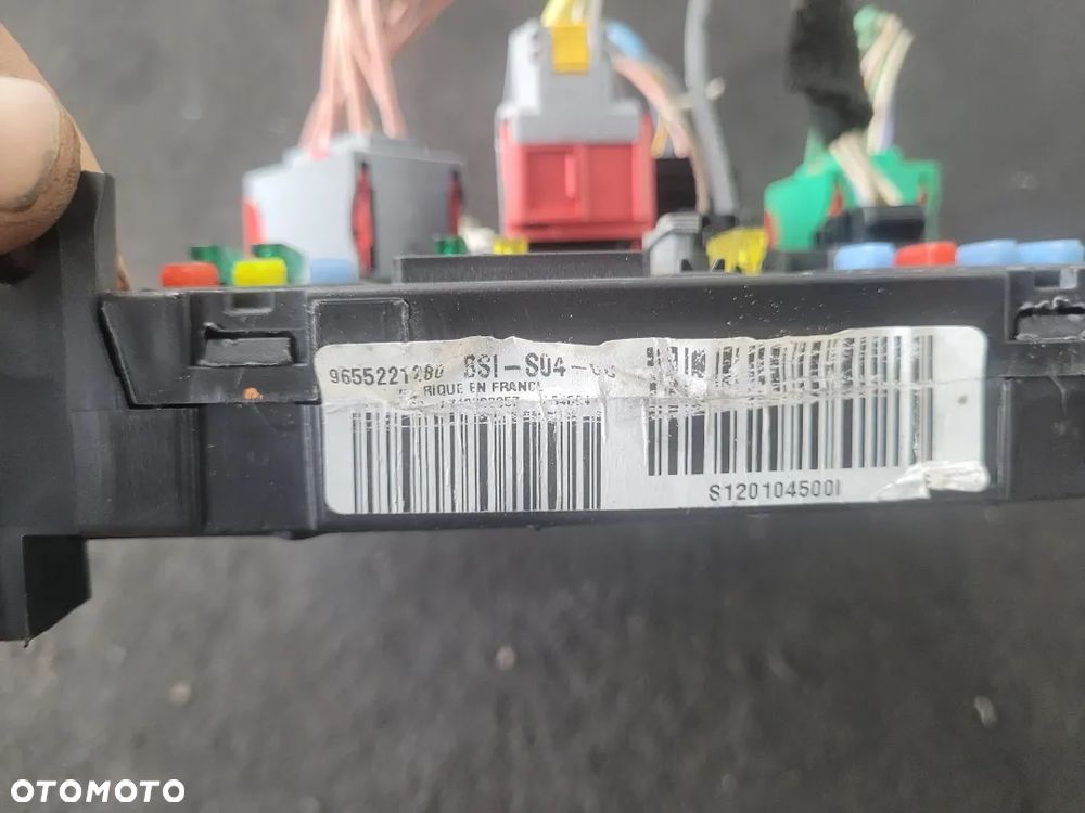 Moduł BSI S04 9655221280 Peugeot 407 - 2