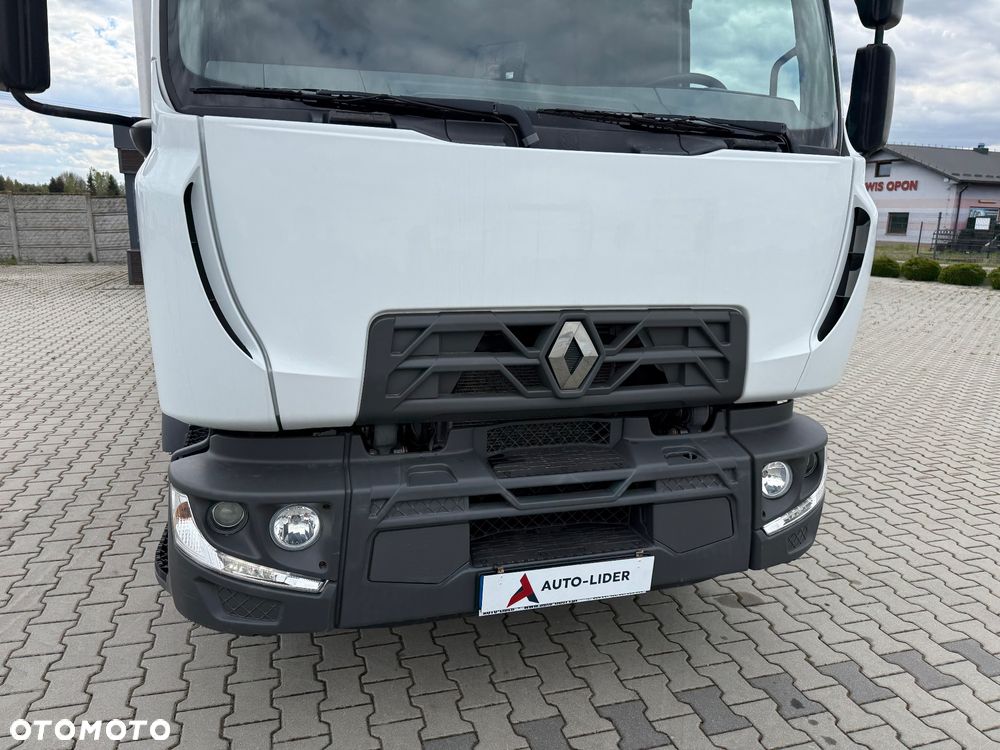 Renault D16 / 240 KM / DMC 16 TON / KONTENER + DUŻA WINDA 2000 KG / TYŁ PODUSZKA / TYLKO 176.000KM / DO ZABUDOWY / SPROWADZONY / STAN BDB / / / - 29