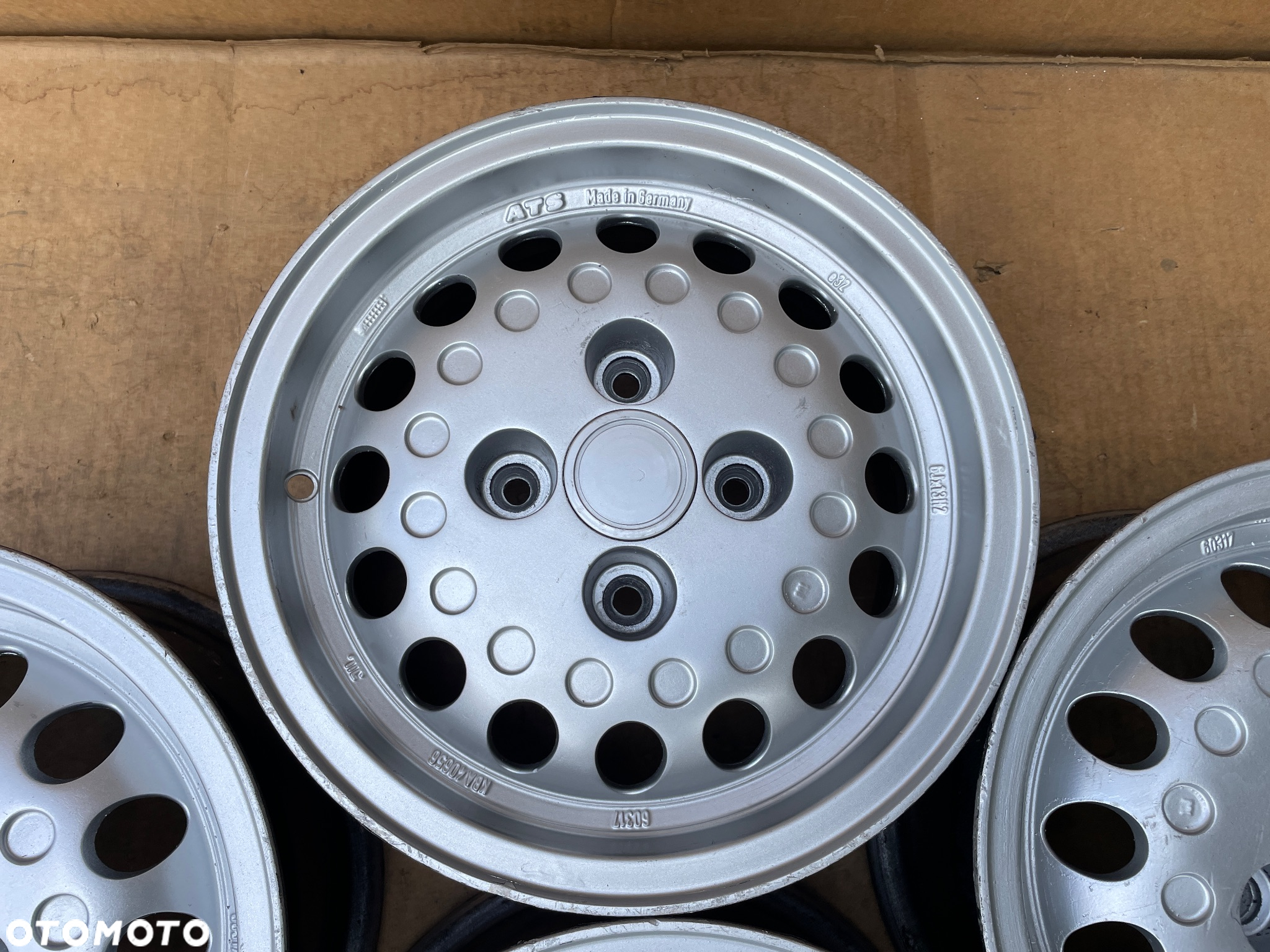 Oryginalne Felgi Aluminiowe ATS 6J 6 13 13" ET32 4x108 Komplet KBA40656 4 Sztuki FORD PEUGEOT AUDI CITROEN - 4