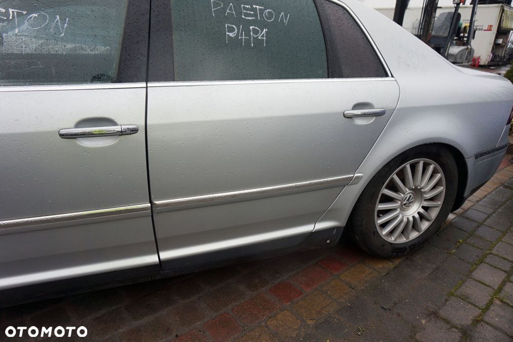 DRZWI TYLNE LEWE PHAETON  LG9R  SREBRNY VOLKSWAGEN 2002-2016 - 2