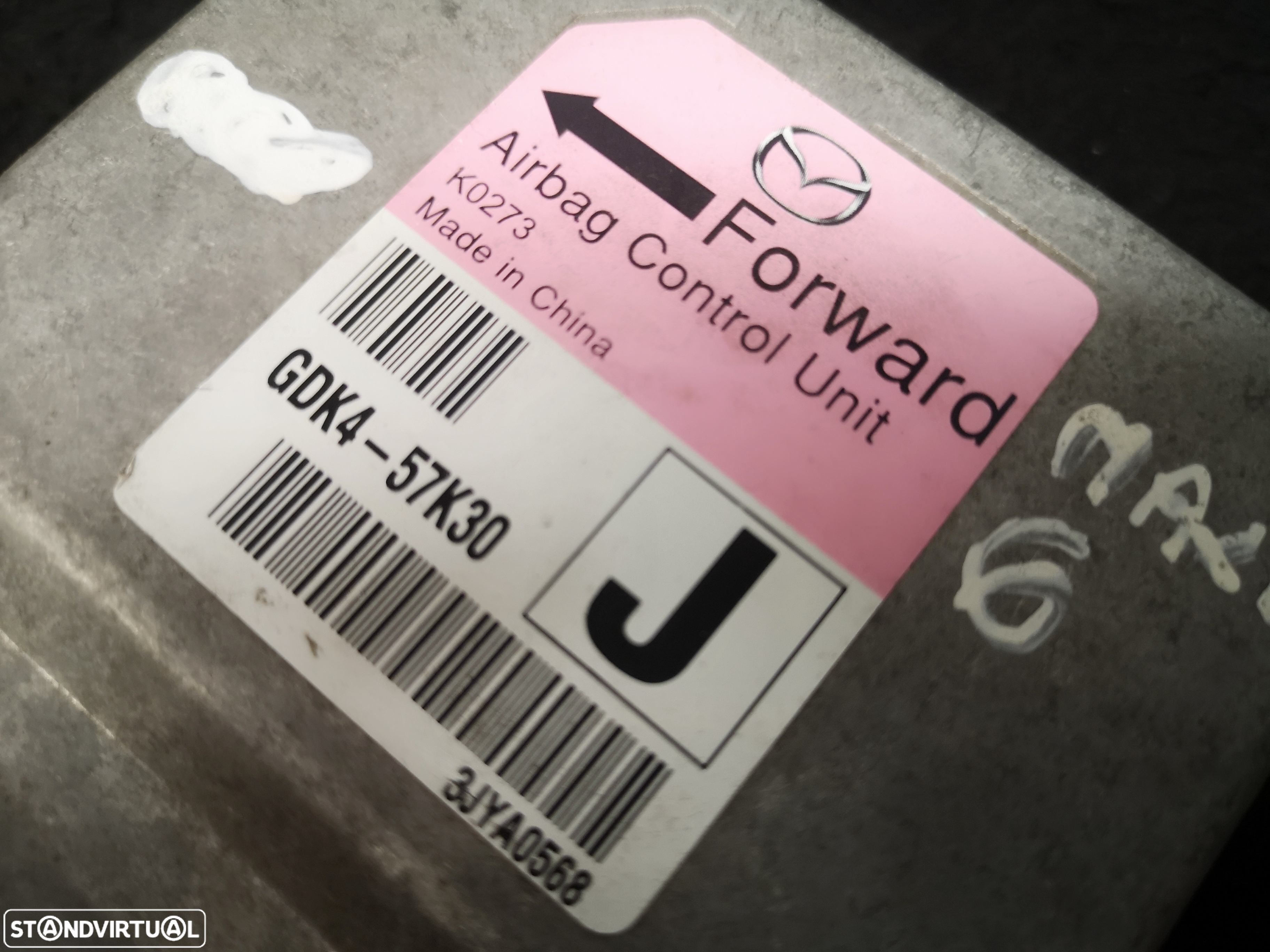 Centralina de airbag mazda6 2009-2012 - 4