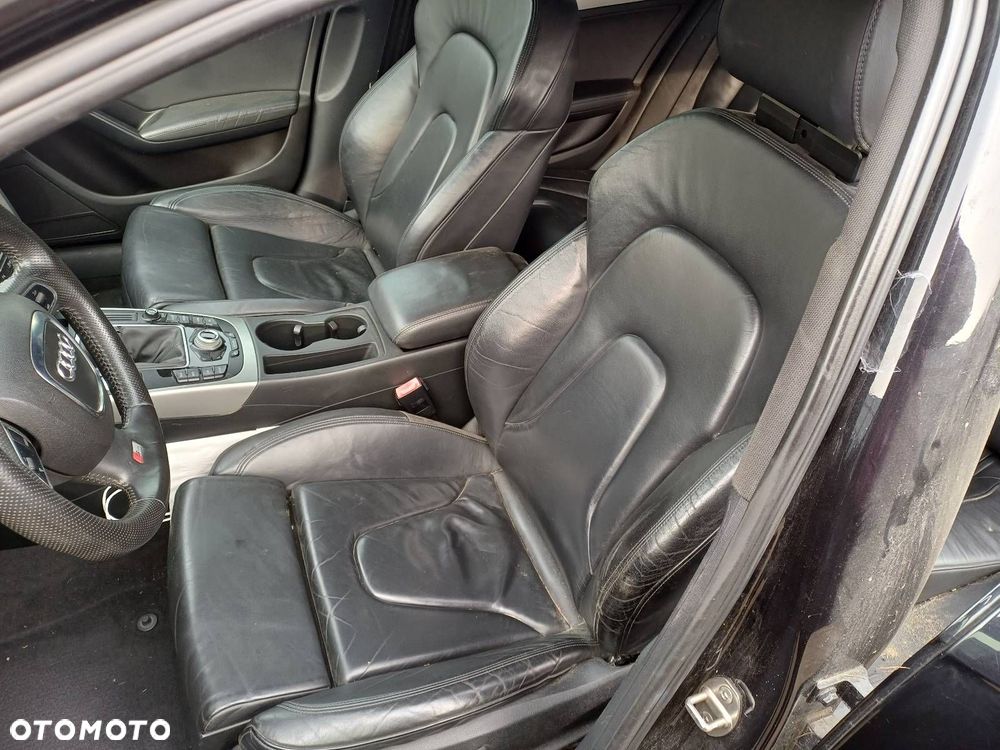 FOTELE KOMPLET LEWY PRAWY KANAPA TYŁ Z BOCZKI AUDI A4 B8 - 1