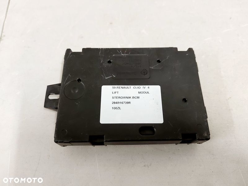 renault clio iv 4 lift moduł sterownik bcm 284b16739r - 6