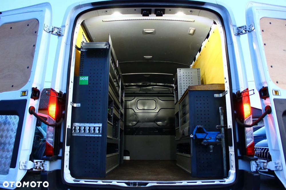 Ford TRANSIT 2.0 TDCI 130KM L3H2  3 OSOBOWY ZABUDOWA WARSZTATOWA PERFEKT AUTO FV23% - 29