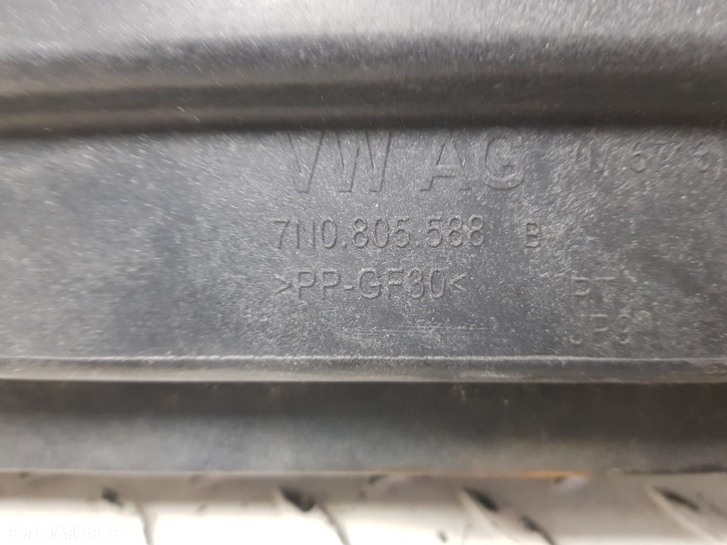 ORYGINALNY PAS PRZEDNI VW SHARAN 2 ALHAMBRA II 7N 7N0 WZMOCNIENIE 10-23 7N0805588B - 3