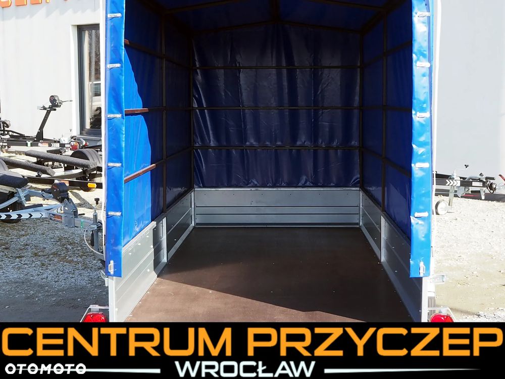 Rydwan EURO C750 / 2 OSIE / BAGAŻOWA / TOWAROWA / Z PLANDEKĄ / BEZ PLANDEKI / DMC: 750 KG - 8
