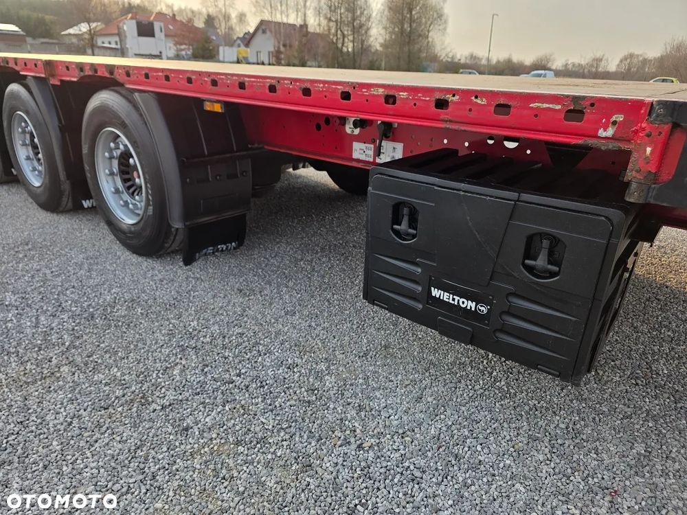 Wielton Platforma mega oś podnoszona - 11