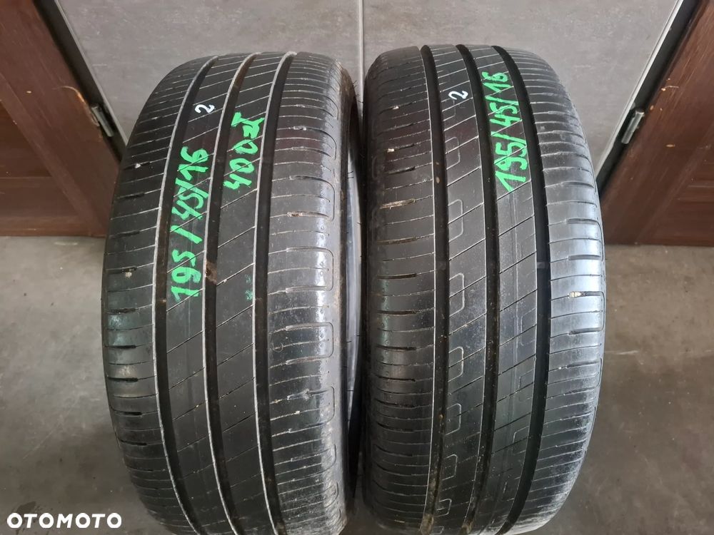 2x Opona lato Goodyear Efficient Grip 195/45R16 komplet 2021 rok bieżnik 5mm - 1