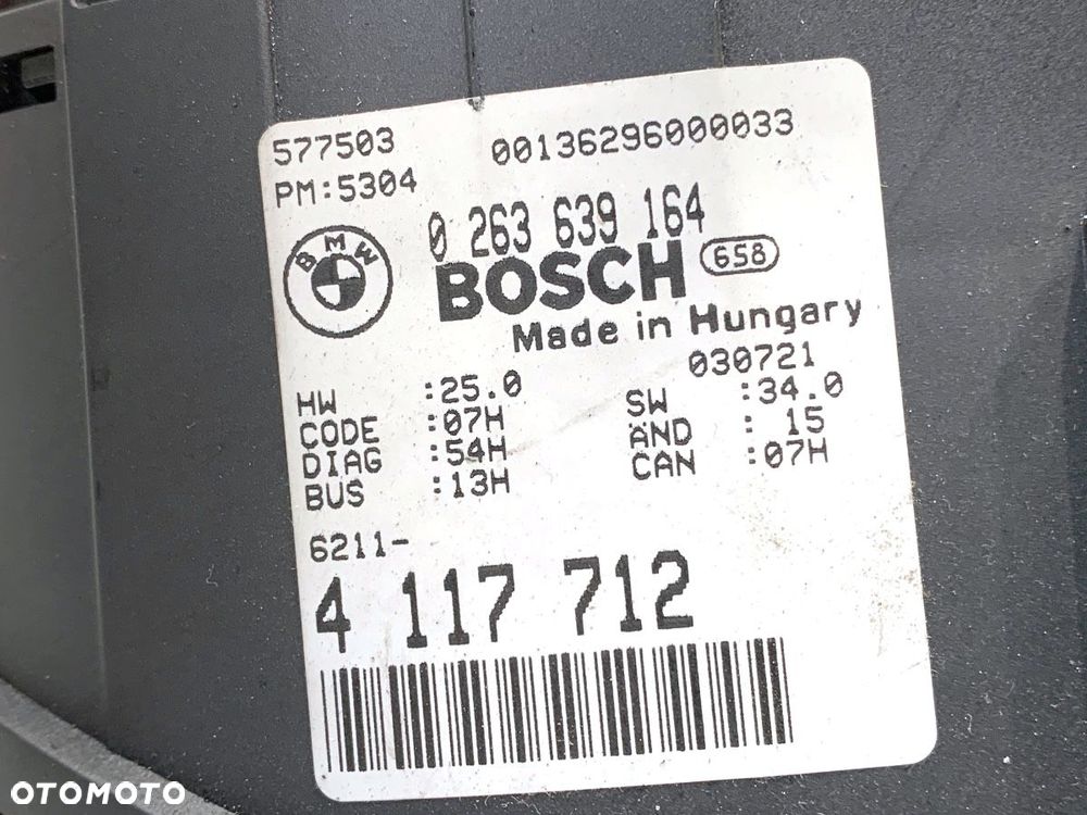 LICZNIK - 79.00 PLN - BMW 3 coupe (E46) 1998 - 2006 318 Ci 110 kW [150 KM] benzyna 2004 - 2006 - 5