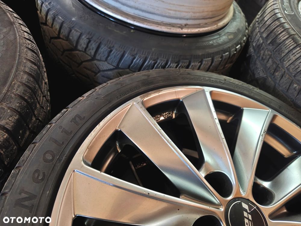 5x112 Felgi Aluminiowe Alufelgi 17 Koła Letnie lato AUDI A4 B5 B6 B7 A6 C5 C6 SEAT EXEO VW PASSAT B5 B6 B7 SKODA SUPERB MERCEDES 5mm Legnica ALU-RAD 215/45 21r. - 6