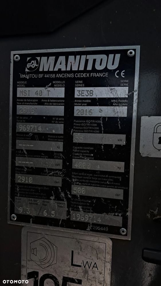 Manitou MSI40T - 10