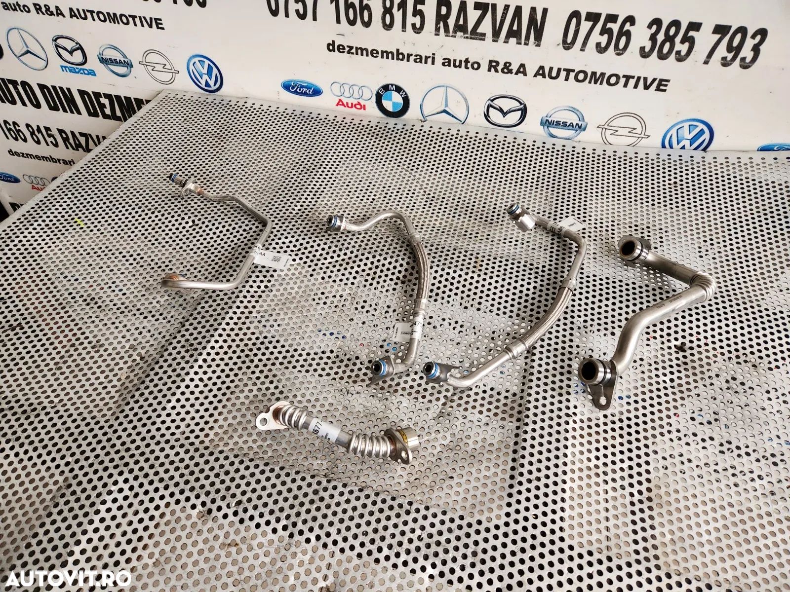 Furtun Conducta Ungere Racire Turbina Ford Puma Fiesta Focus C Max 1.0 Benzina Ecoboost Hybrid Euro - 1