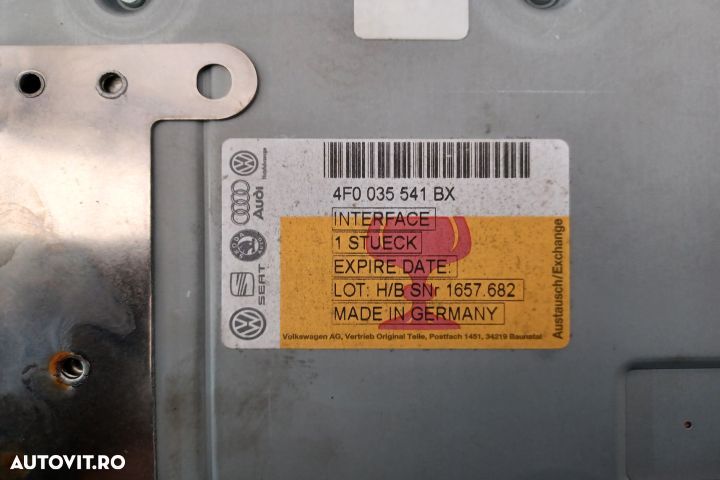 Modul control radio 4F0035541BX 4E0035541P 4E0910541M 4F0035541BX 4E0 - 5